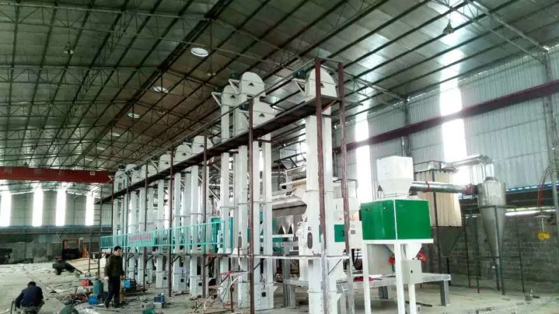 Automatic 50tpd Rice Mill Plant in Zambia