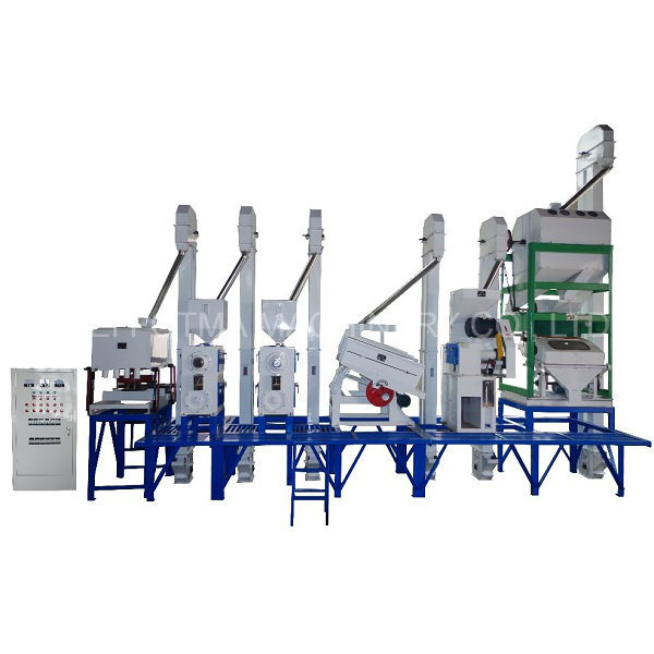 30-40t/Day Complete Rice Processing Plant