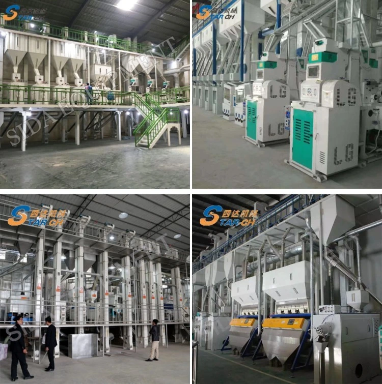 100-200 Tpd Auto Parboiled Rice Milling Equipment Rice Mill Plant