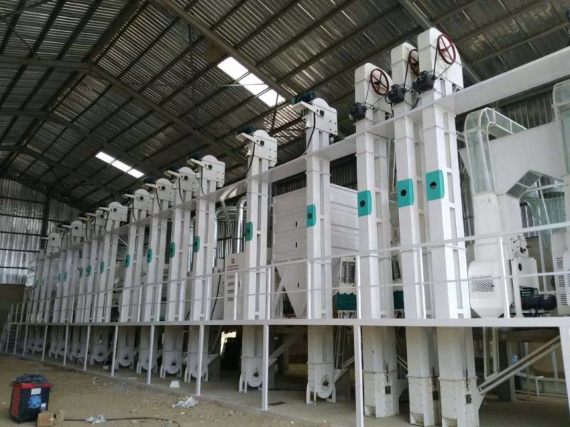 40-50 T Complete Set Rice Milling and Polishing Machinery