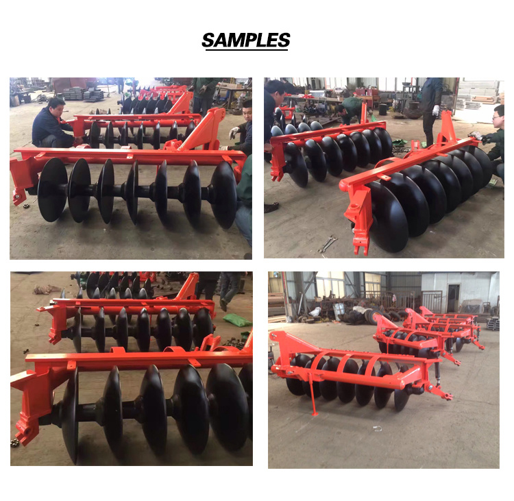 Manufacturing 1y Paddy-Field Disc Plough for Farm Tractor in Rice Field