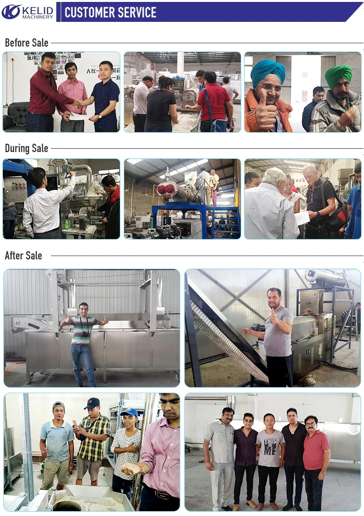 Automatic Nutritional Rice Equipment Reconstitute Rice Machine Arificial Rice Extruder