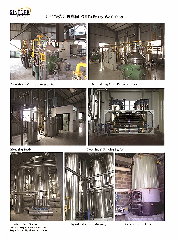 1-5t/D Palm Kernel Oil Palm Oil Refinery Plant Refining Machine Equipment