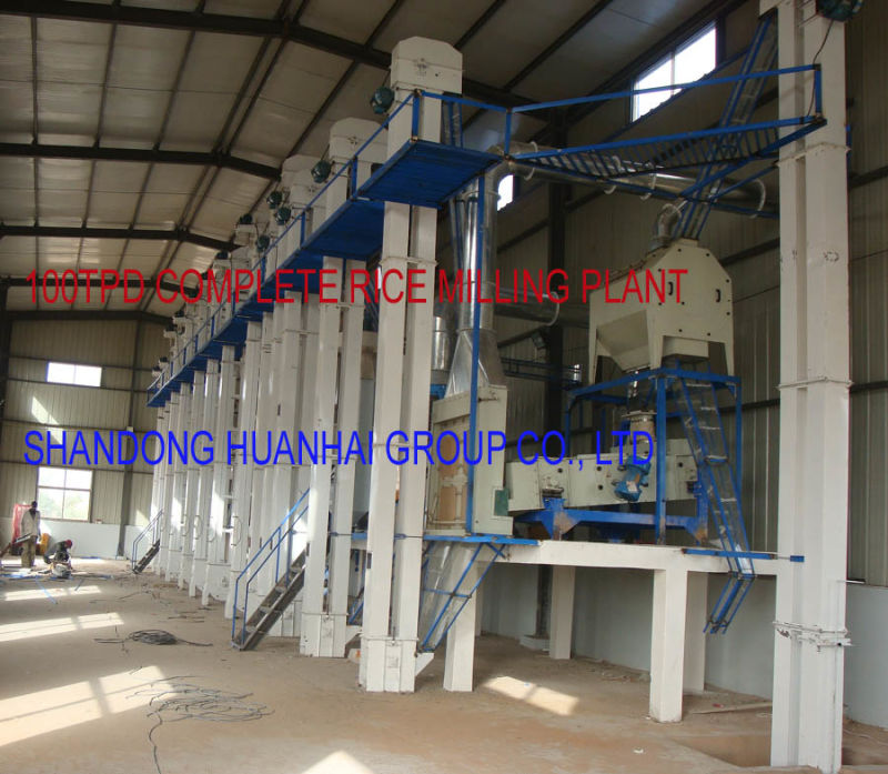 100tpd 200tpd Chinese Rice Mill