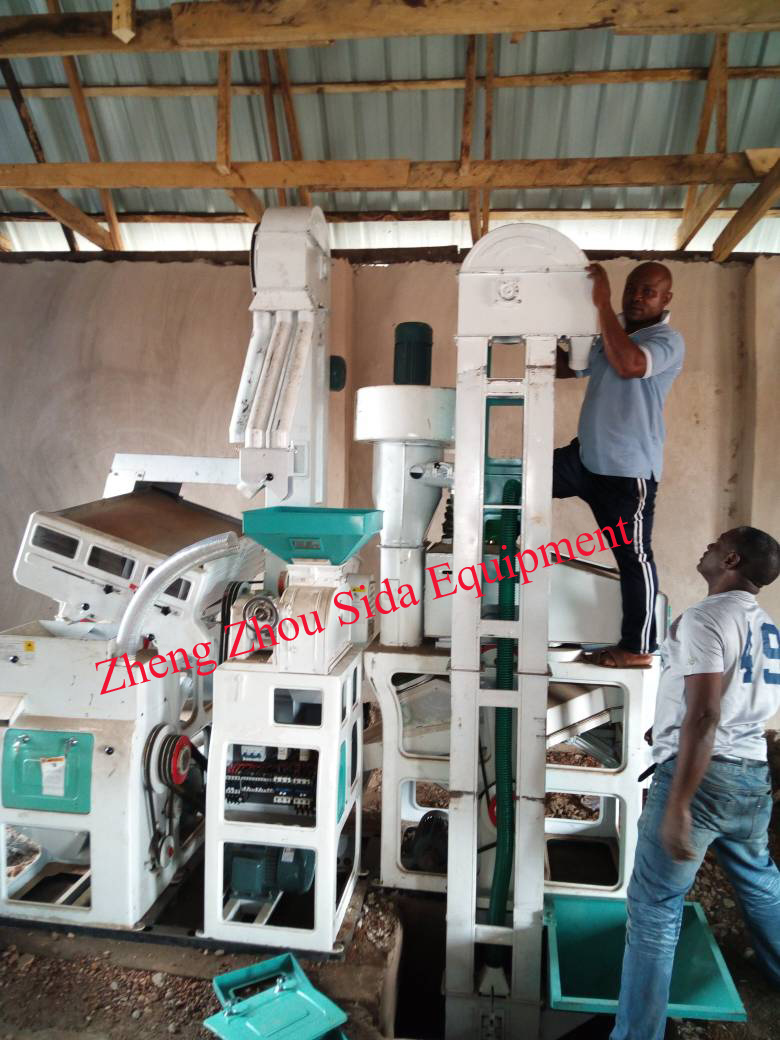 Automatic Paddy Mill Processing Plant Rice Milling Machine with Big Power