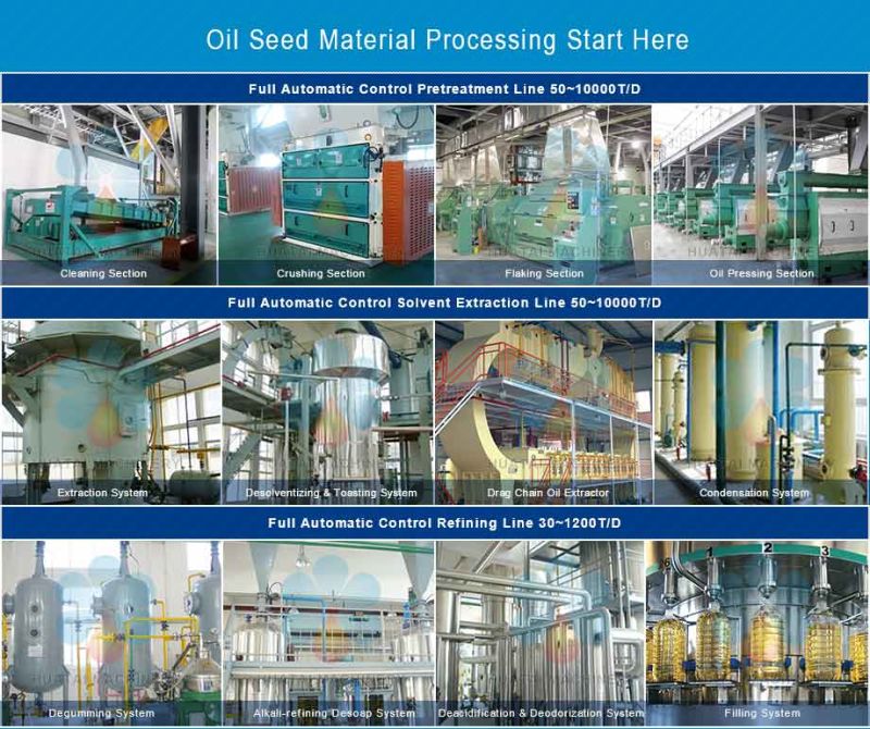 Oil Press Peanut / Sunflower Oil Process Line