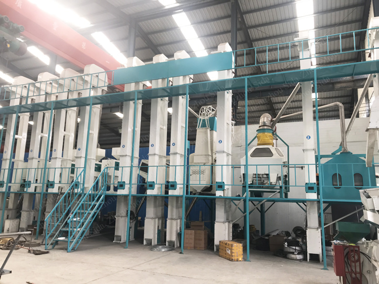 Complete Rice Mill Plant Big Capacity Rice Mill Machine