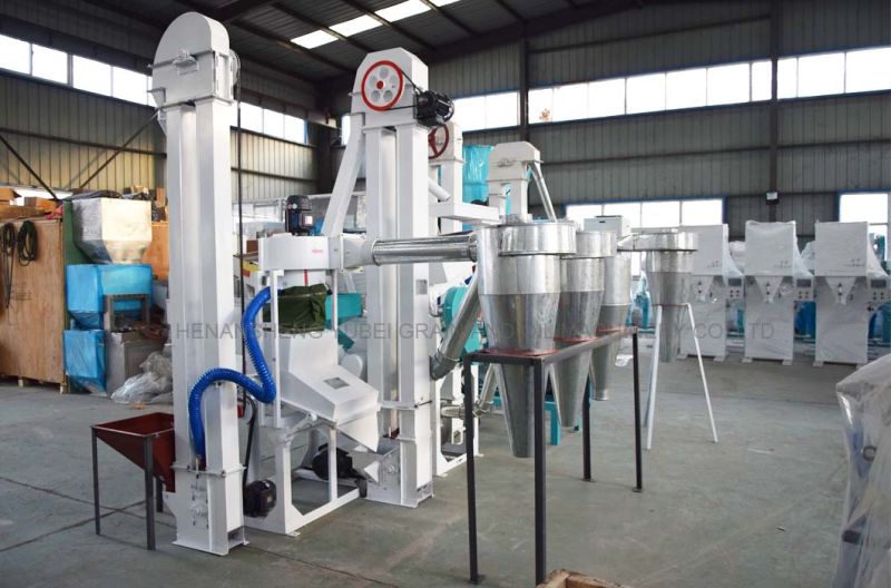 Small Capacity 10t20trice Milling Plant Complete Rice Milling Line
