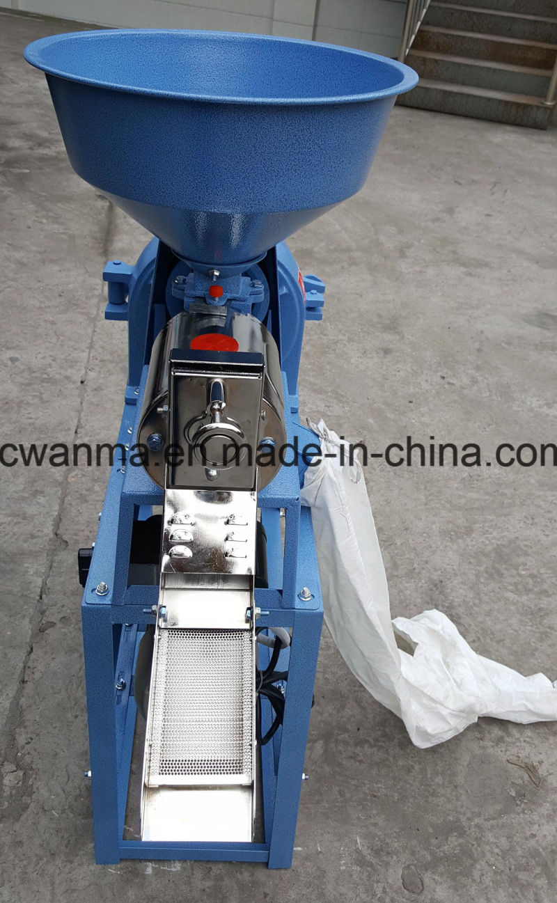Wanma89 Portable Mini Rice Huller Grinder Automatic Rice Peeling Machine