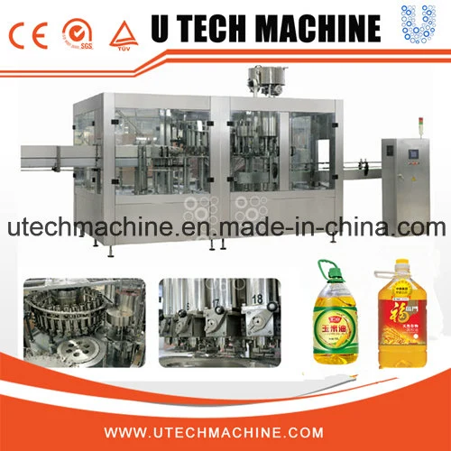 Edible Oil Filling Machine/Olive Oil Filling Capping and Packing Machine