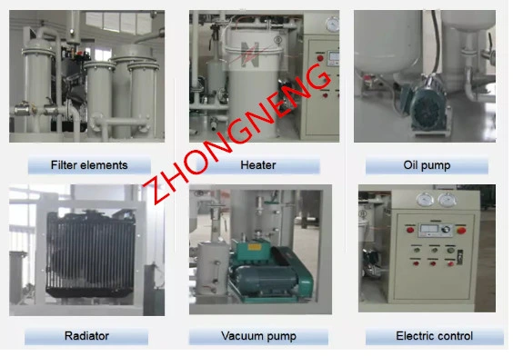 Used Compressor Oil Mechanial Oil Filter Machine, Waste Hydraulic Oil Cleaning Unit