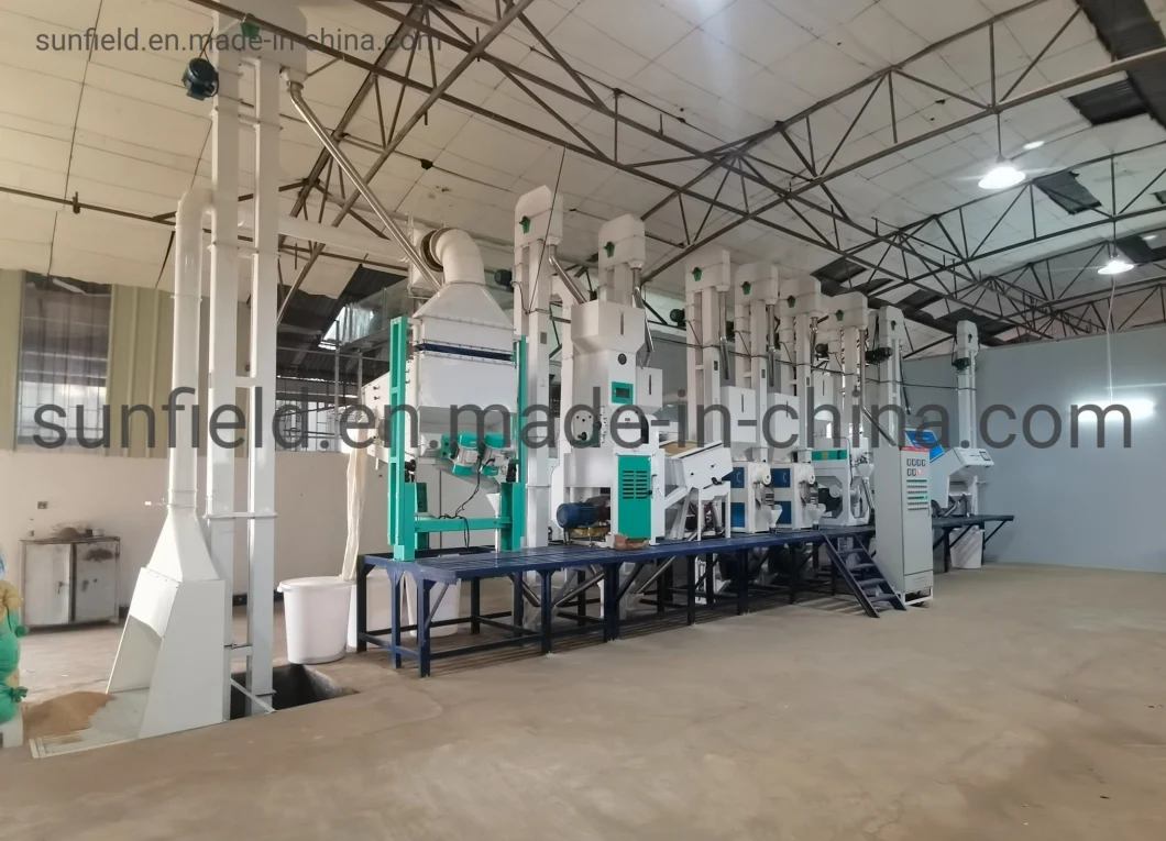30 T/D Automatic Agro Complete Set Rice Milling Machine Agro Processing Machine