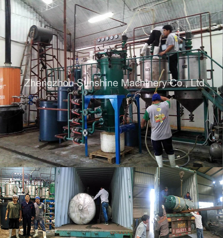 1t Oil Refining Sunflower Oil Refinery Machine Small Oil Refinery