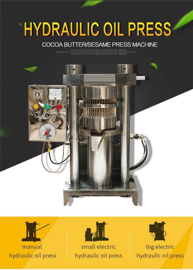 6yz Automatic Hydraulic Groundnut Oil Presser Oil Press Machine