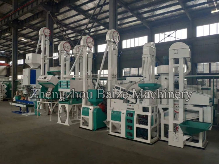 Auto Compact Brown Rice Mill Machinery with 1t/H Price