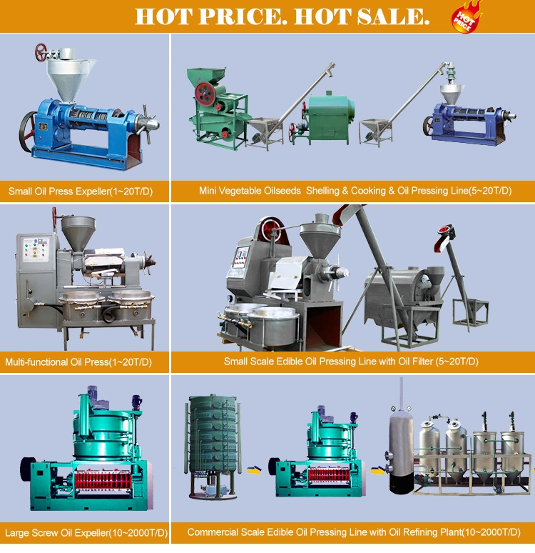 Screw Hot Press Sesame Oil Mill/Sunflower Seed Oil Press/ Groundnut Oil Expeller Machine