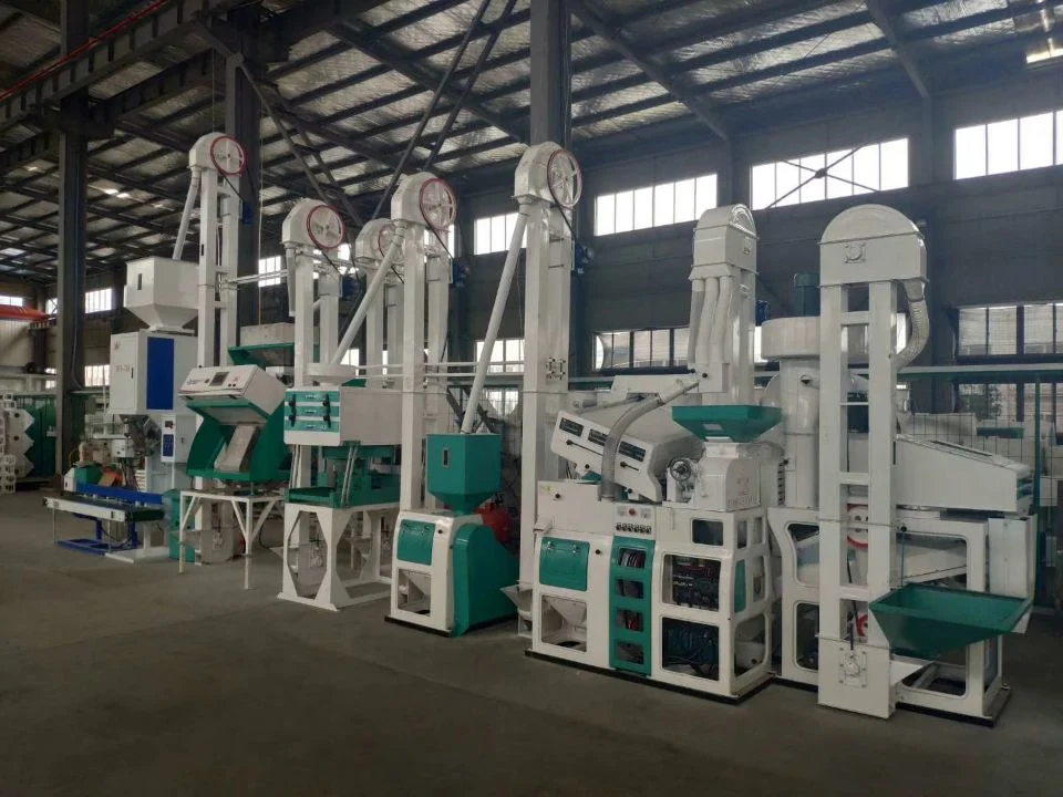Complete Set Rice Mill 1 Ton Rice Mill Price