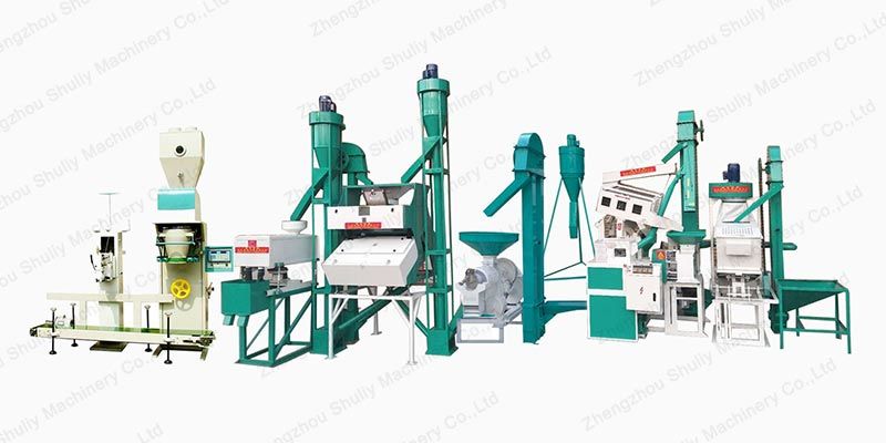 Rice Milling Paddy Husker Rice Mill Processing Machine