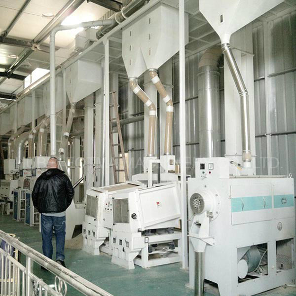 120t/D Modern Rice Processing Plant