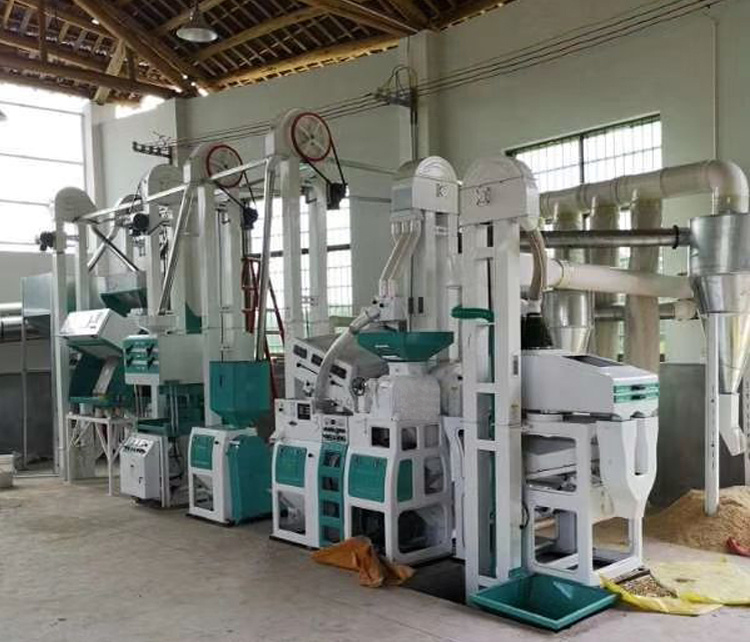 10tpd Automatic Rice Mill Machine Complete Rice Milling Plant