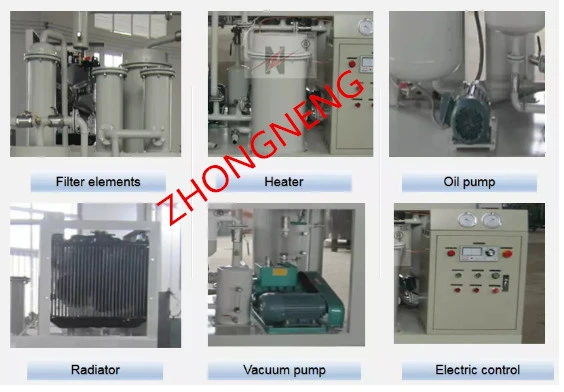 Hydraulic Oil Filtration System Lubricating Oil Purifier Compresor Oil Recycling Systems