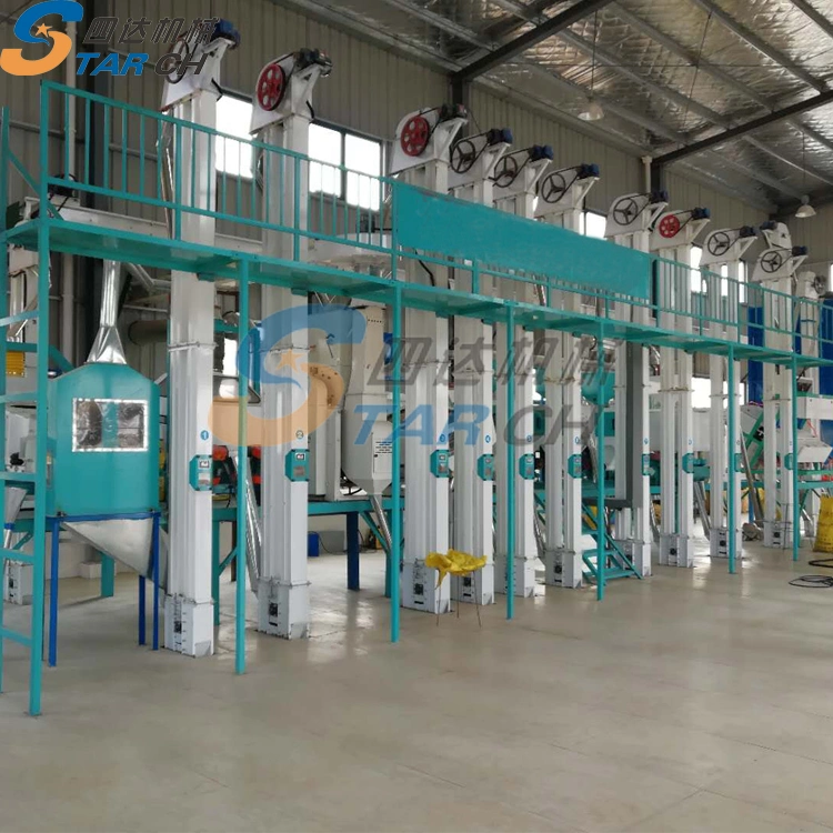 10 Ton Auto Rice Mill Processing Machinery Rice Mill Machine