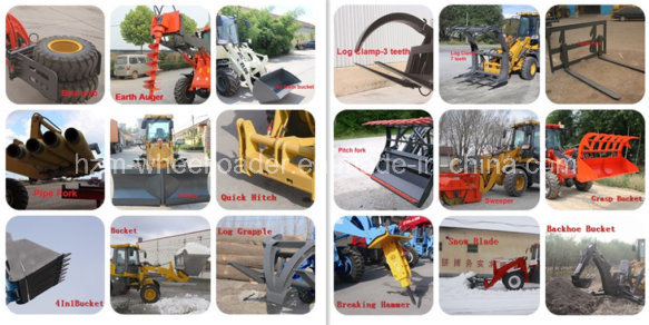 Mini Wheel Loader Hot Sale in Europe Best Price From Hzm 912 Mini Loader