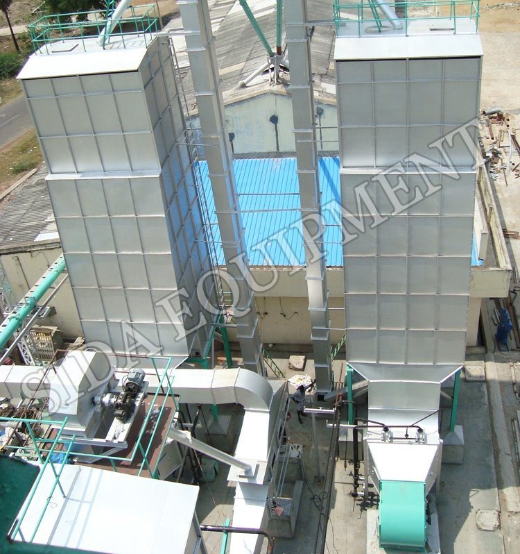 2.5tons Per Hour Complete Parboiled Rice Mill Plant in Africa