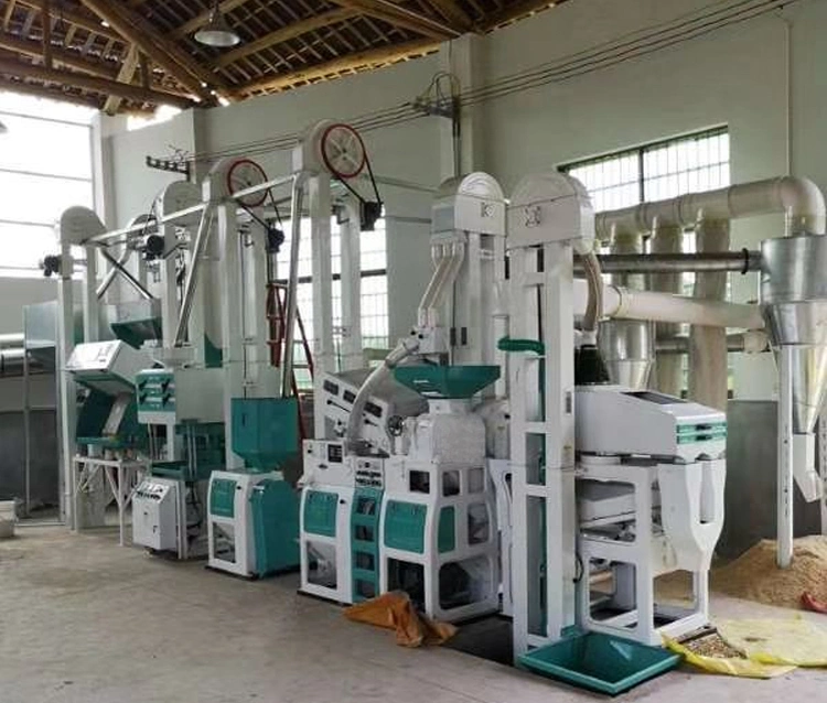1 Ton Per Hour Rice Mill Machinery Auto Mini Rice Mill