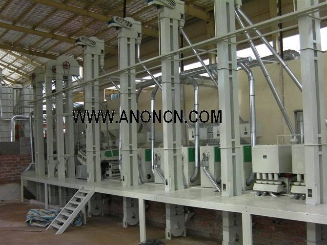 Anon Complete Automatic Parboiled Grain, Paddy, Rice Mill Machine
