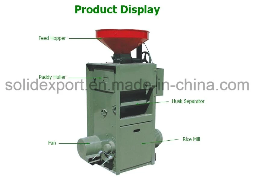 Sb-30 Small Model Rice Mill, Mini Rice Mill for Home Use