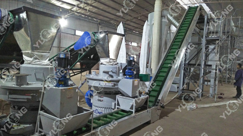 Biomass Pellet Processing Machine