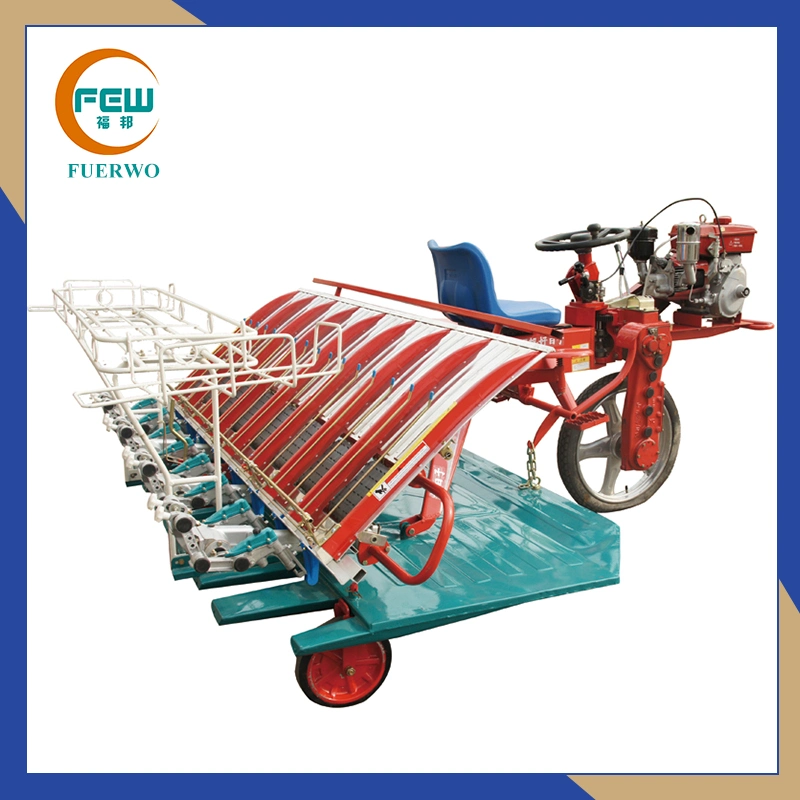 8 Row Paddy Planting Machine/Paddy Wheeled Rice Transplanter/Manually Operated Rice Transplanter