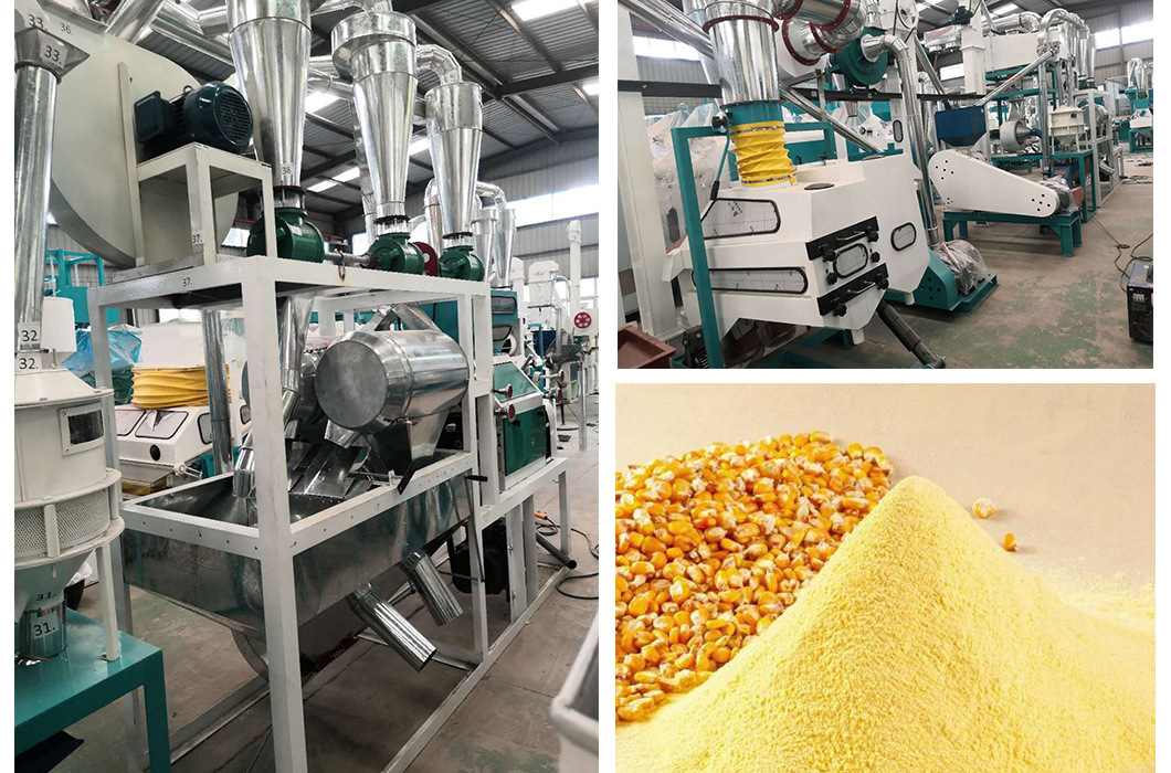 500kgs Per Hour Maize Wheat Bean Rice Millet Flour Mill/Milling Machine