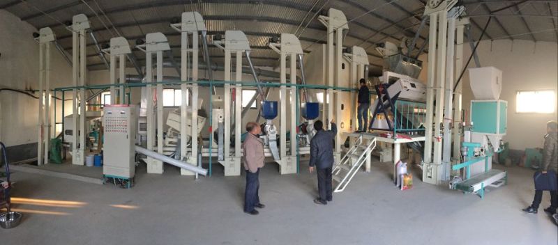 Complete Rice Milling Plant Small Rice Milling Line