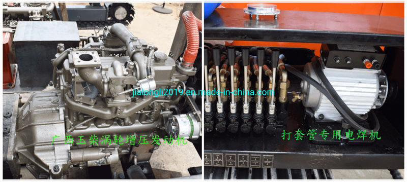 Hydraulic Diesel Engine Borehole Drilling Rig for Water Well Drilling Rig