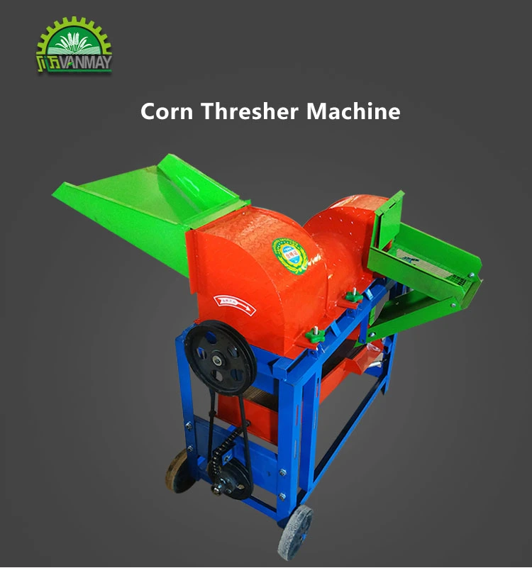 Small Maize Threshing Paddy Peeler Sorghum Thresher Machine Corn Sheller