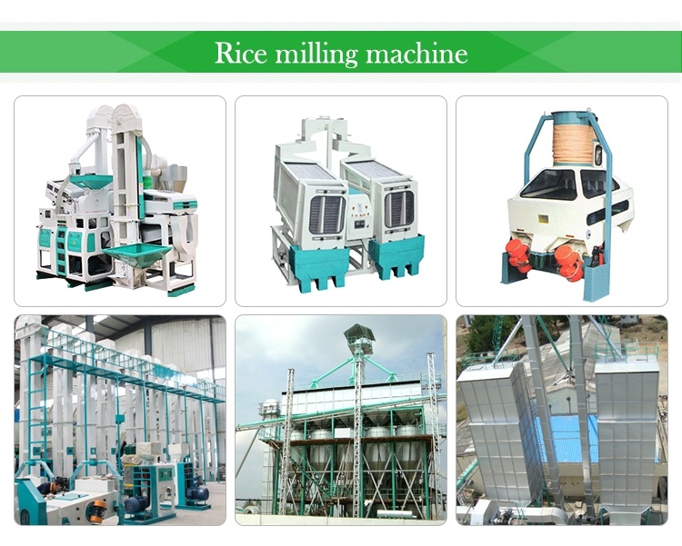 Auto Combined Set Rice Mill Machine 3 Ton Rice Mill