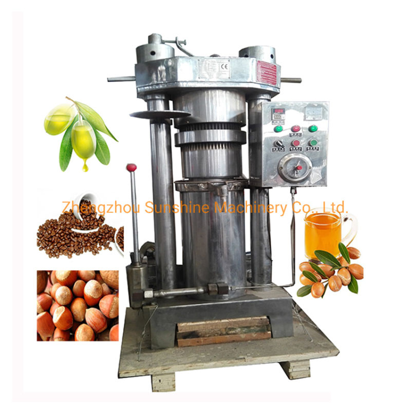 Hydraulic Sesame Moinga Sacha Semi Automatic Oil Press Machine