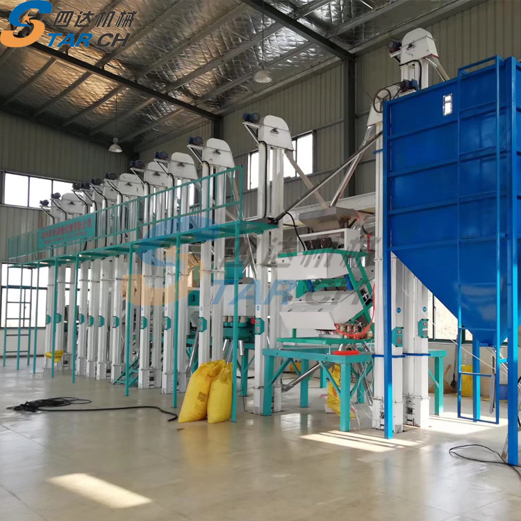 Rice Milling Machinery Price/Complete Rice Mill Plant with 50-60tpd Price