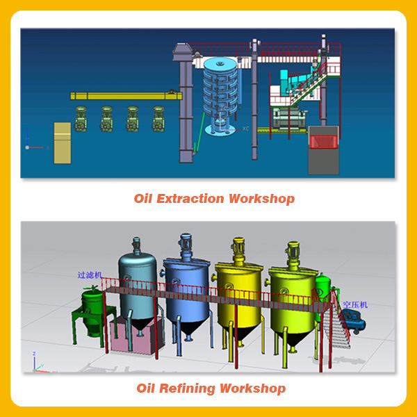 Corn Oil Extraction Machine/Maize Oil Making Machine/Cooking Oil Production Line