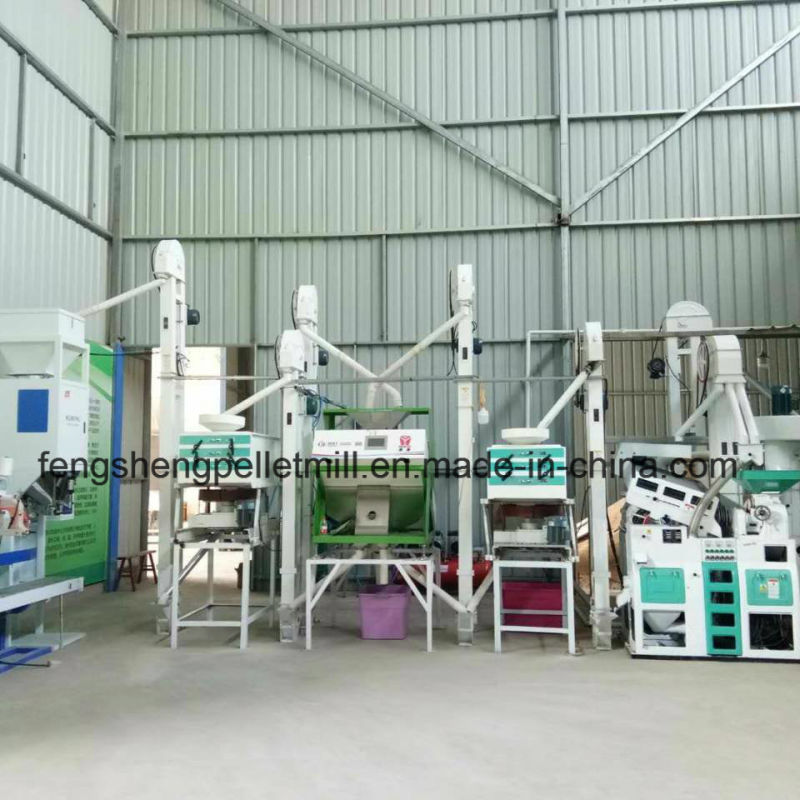 Rice Milling Machine, Rice Mill Complete Set Fszct1000