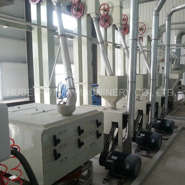 50-60 Ton/Day Complete Rice Processing Plant