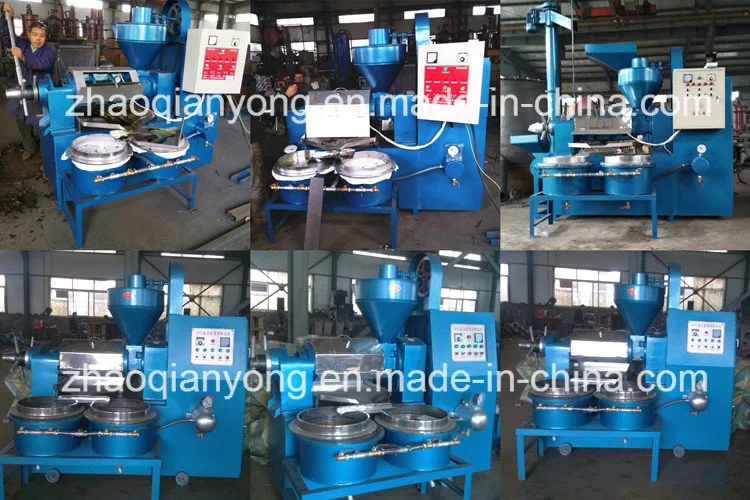 Groundnut Soybean Sunflower Coconut Palm Kernel Automatic Oil Expeller Machine