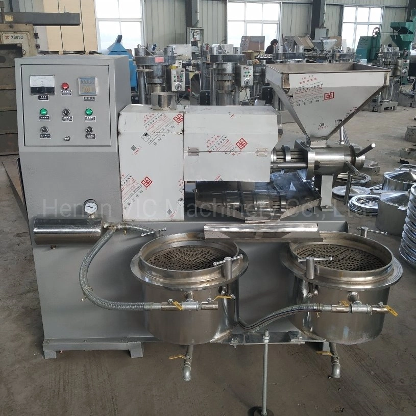 Automatic Stainless Steel Rapeseed Oil Press Machine 6YL-165B