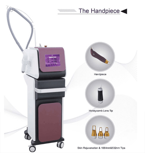 Q Switched ND YAG Laser Pigmentation Removal Machine
