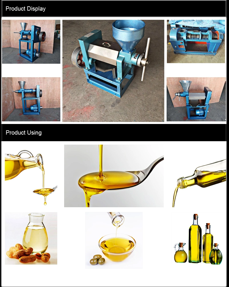 Hot Oil Press Machine/Industry Coconut Oil Press Machine/Peanut Oil Making Machinery 6yl-68