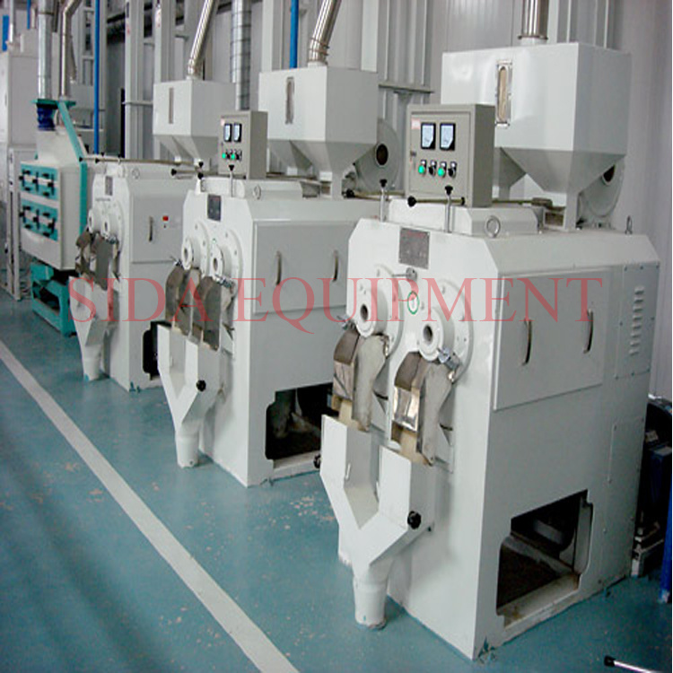 New Design Water Type Rice Polisher Machine for Rice Mill Line