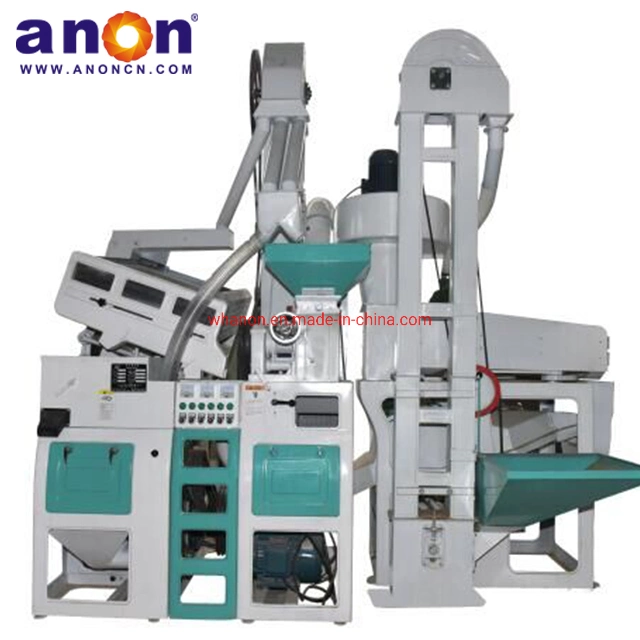 Anon Auto Rice Mill Rice Milling Plant Rice Processing Line