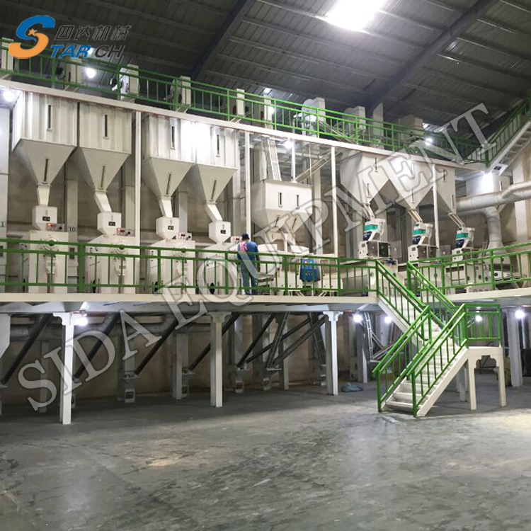 Big Capacity 150t/D Rice Mill Huller Machine in Ghana Price